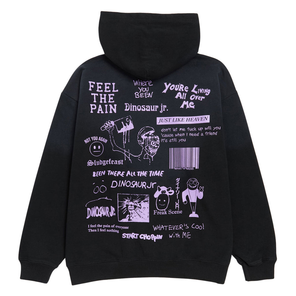 Color Bars x Dinosaur Jr Weirdness Hoodie - Potassium Black