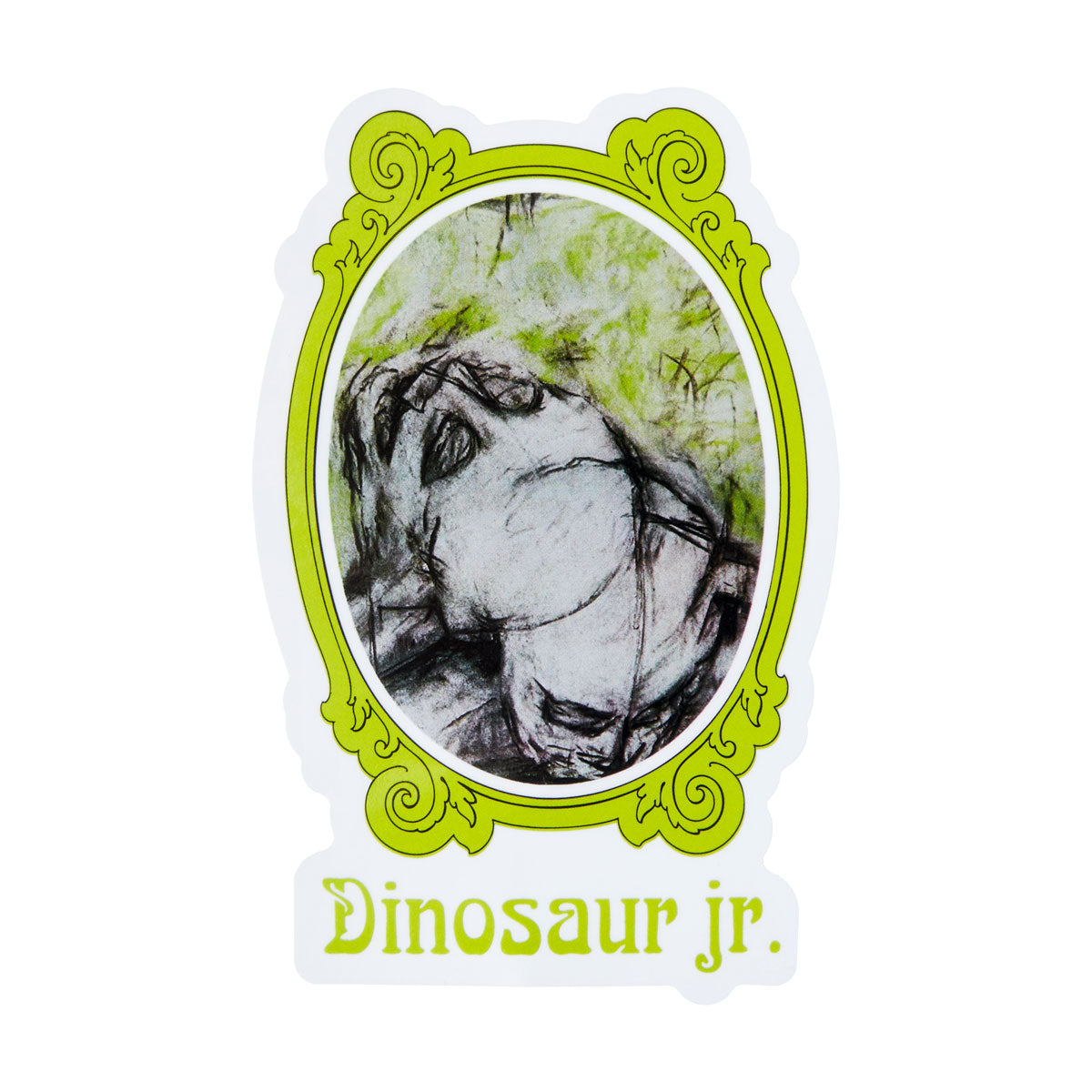Color Bars x Dinosaur Jr All Over Me Sticker