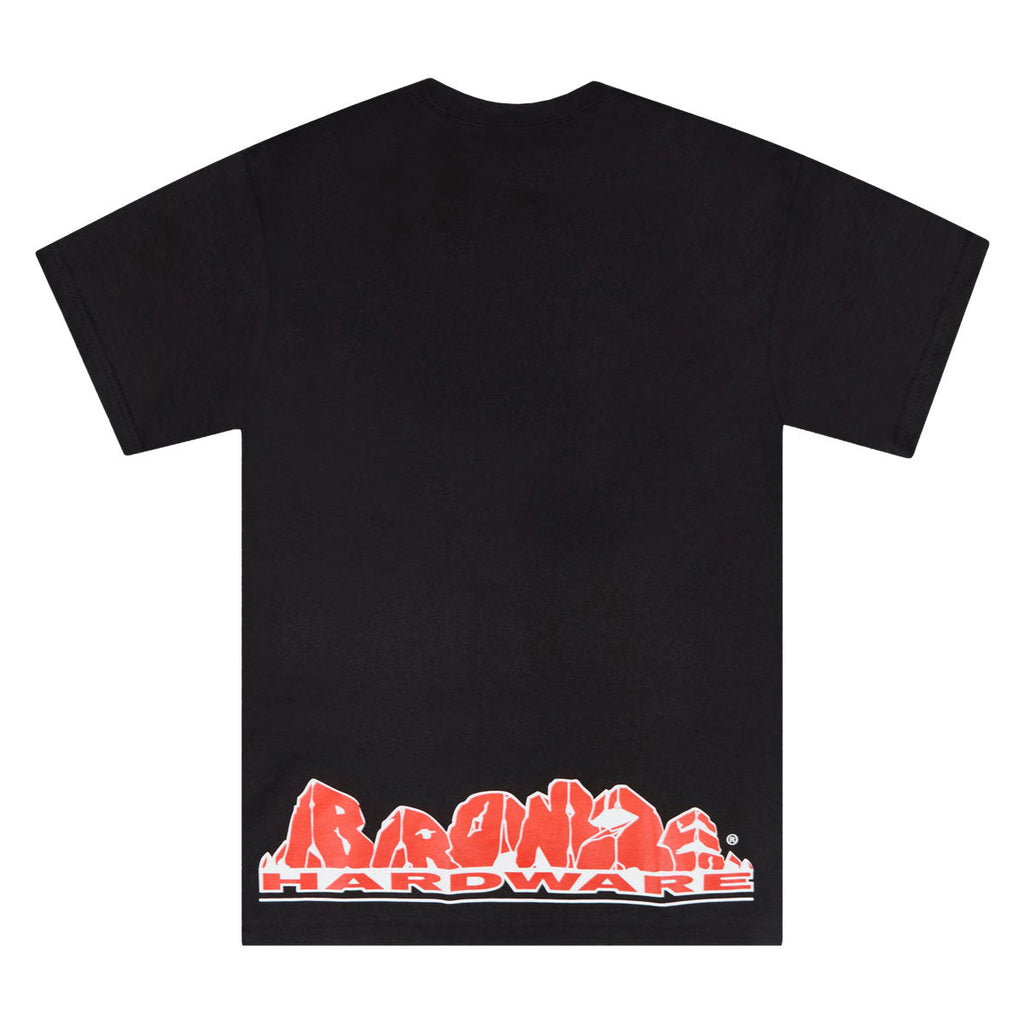 Bronze 56k Rock Hard T-Shirt - Black