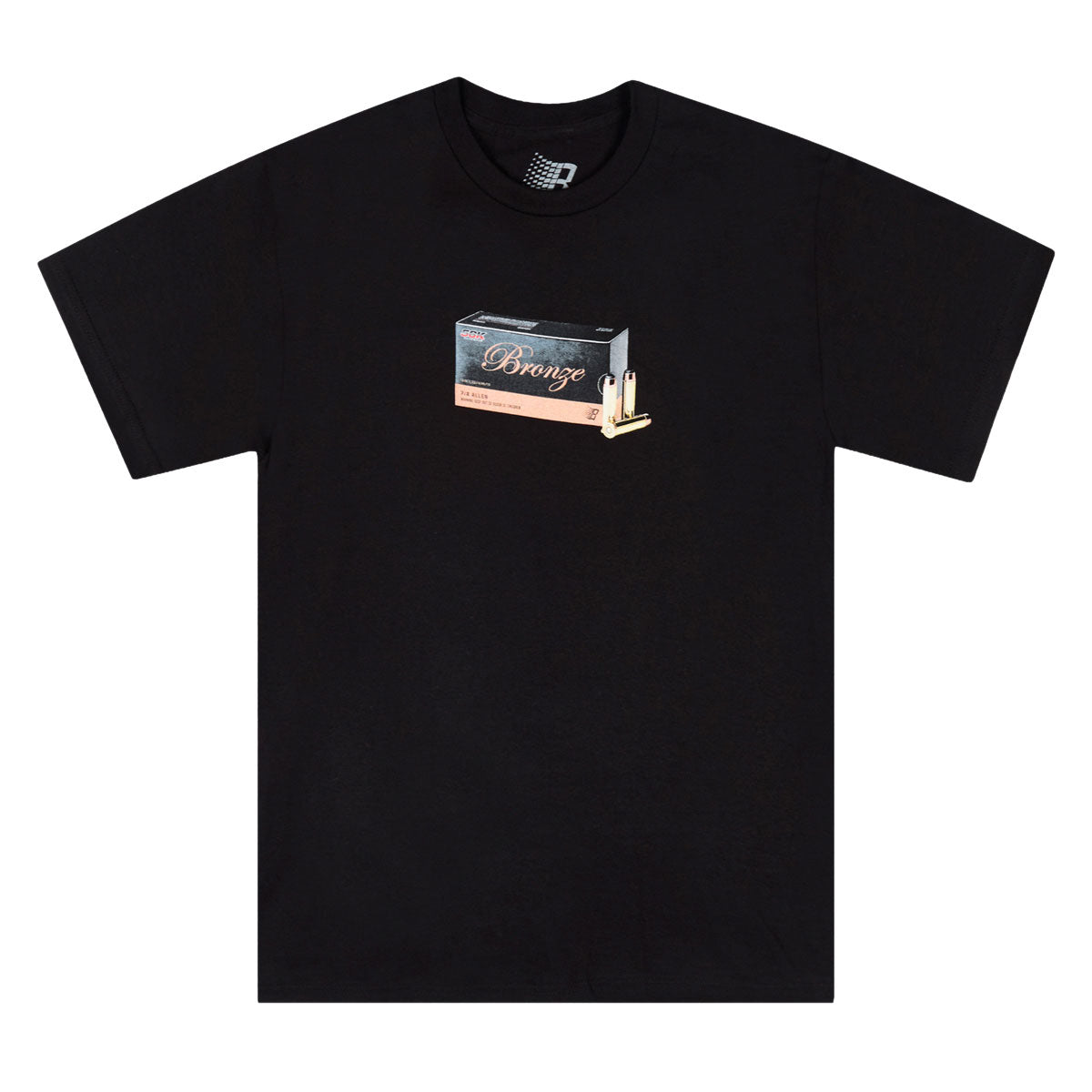 Bronze 56k Bullet T-Shirt - Black