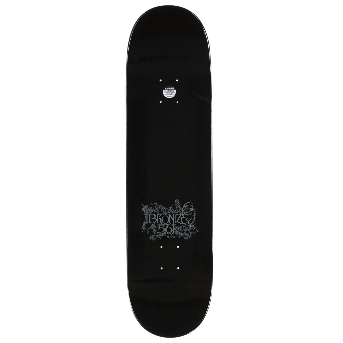 Bronze 56k BFFLiction Skateboard Deck - Full Dip - 8.50"