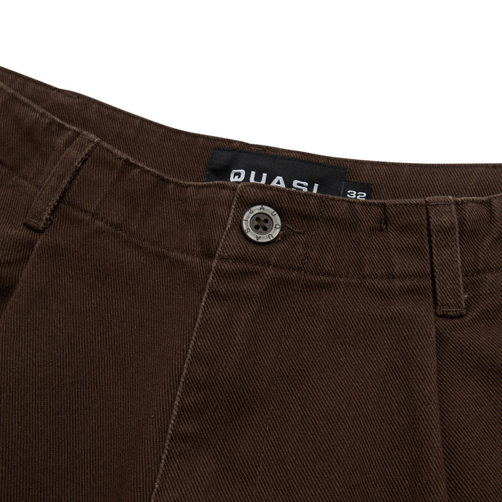 Quasi Warren Trouser Pants - Chocolate