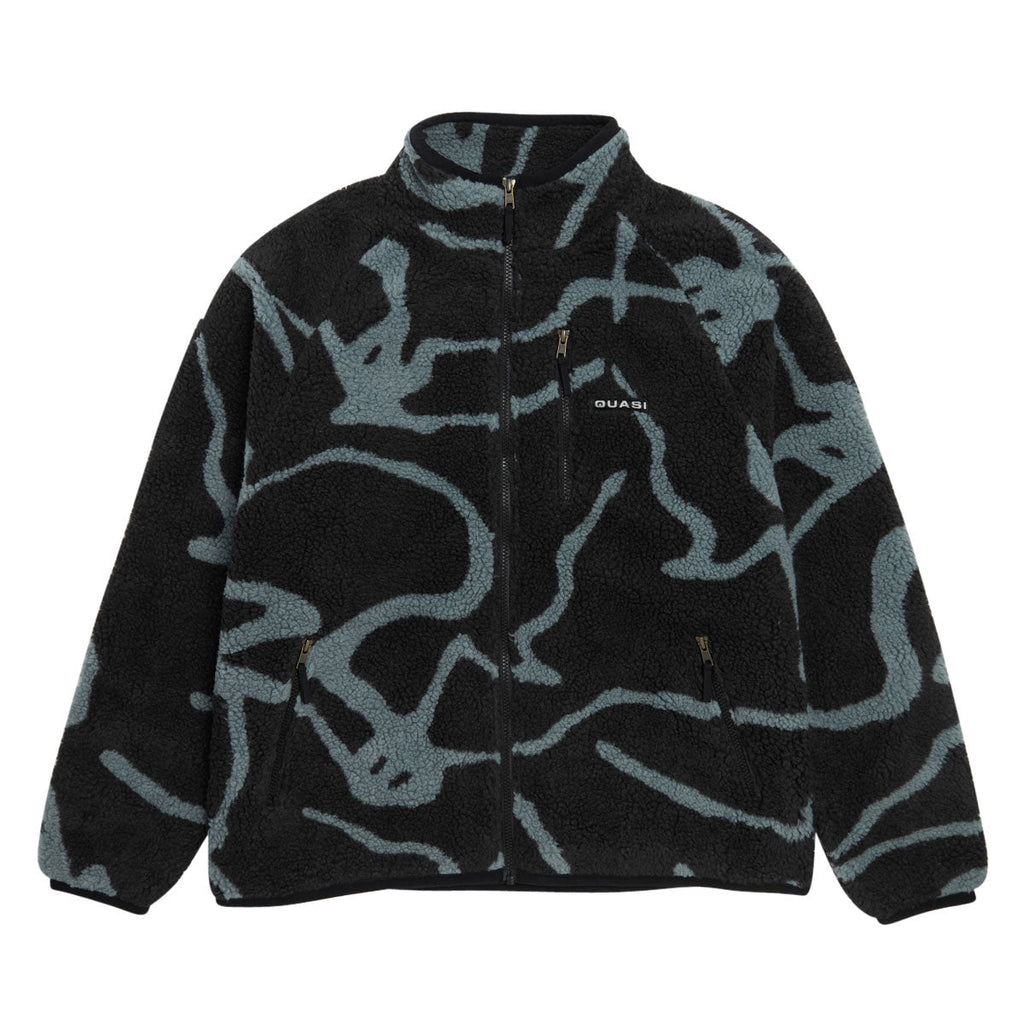 Quasi Mica Full Zip Jacket - Black