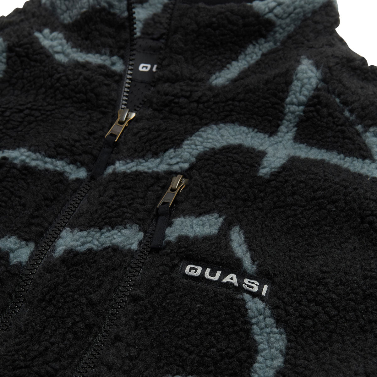 Quasi Mica Full Zip Jacket - Black
