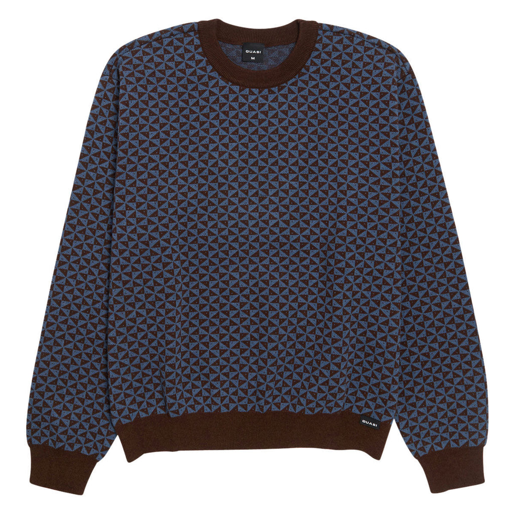 Quasi Trig Sweater - Blue