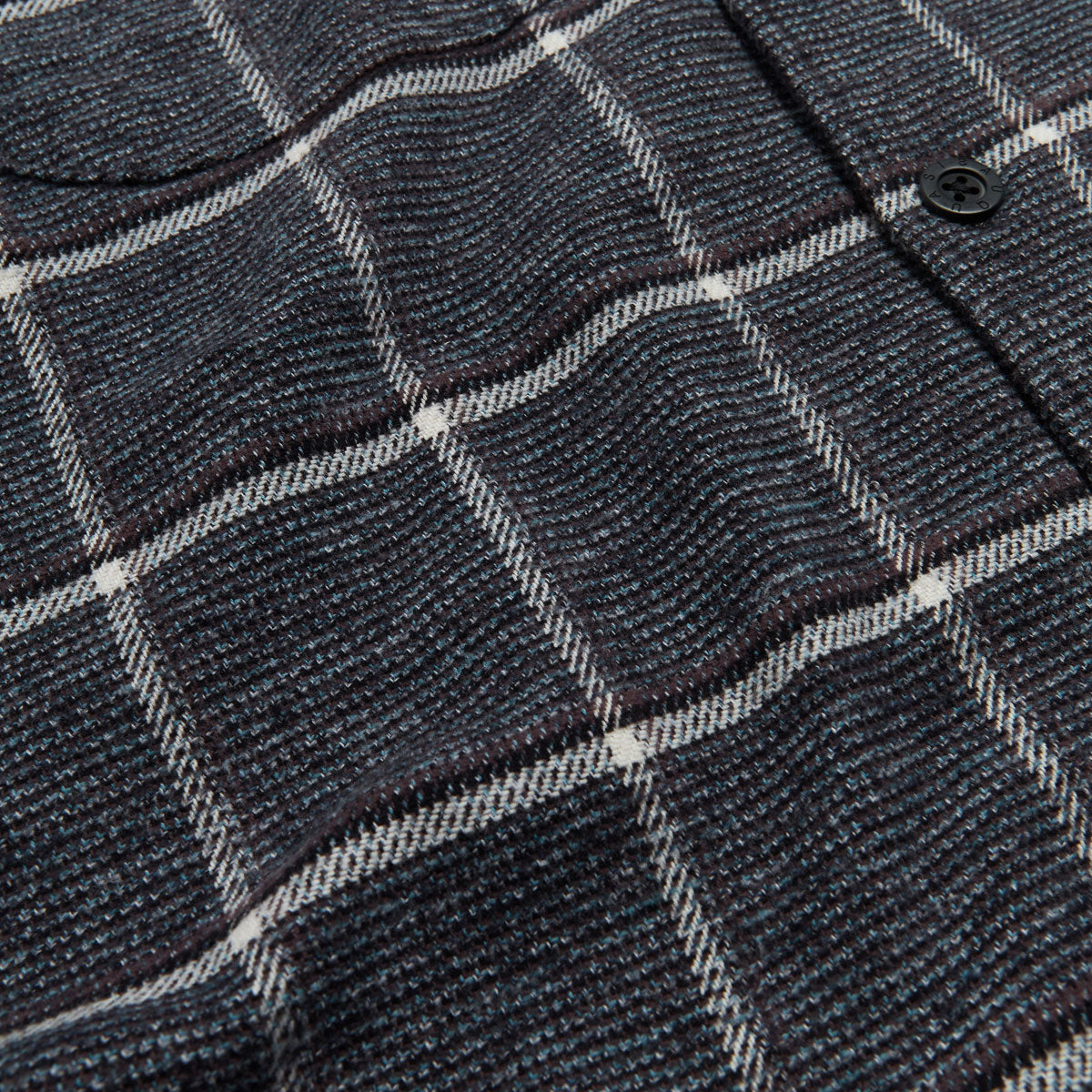 Quasi Nome Long Sleeve Button Up Shirt - Peat