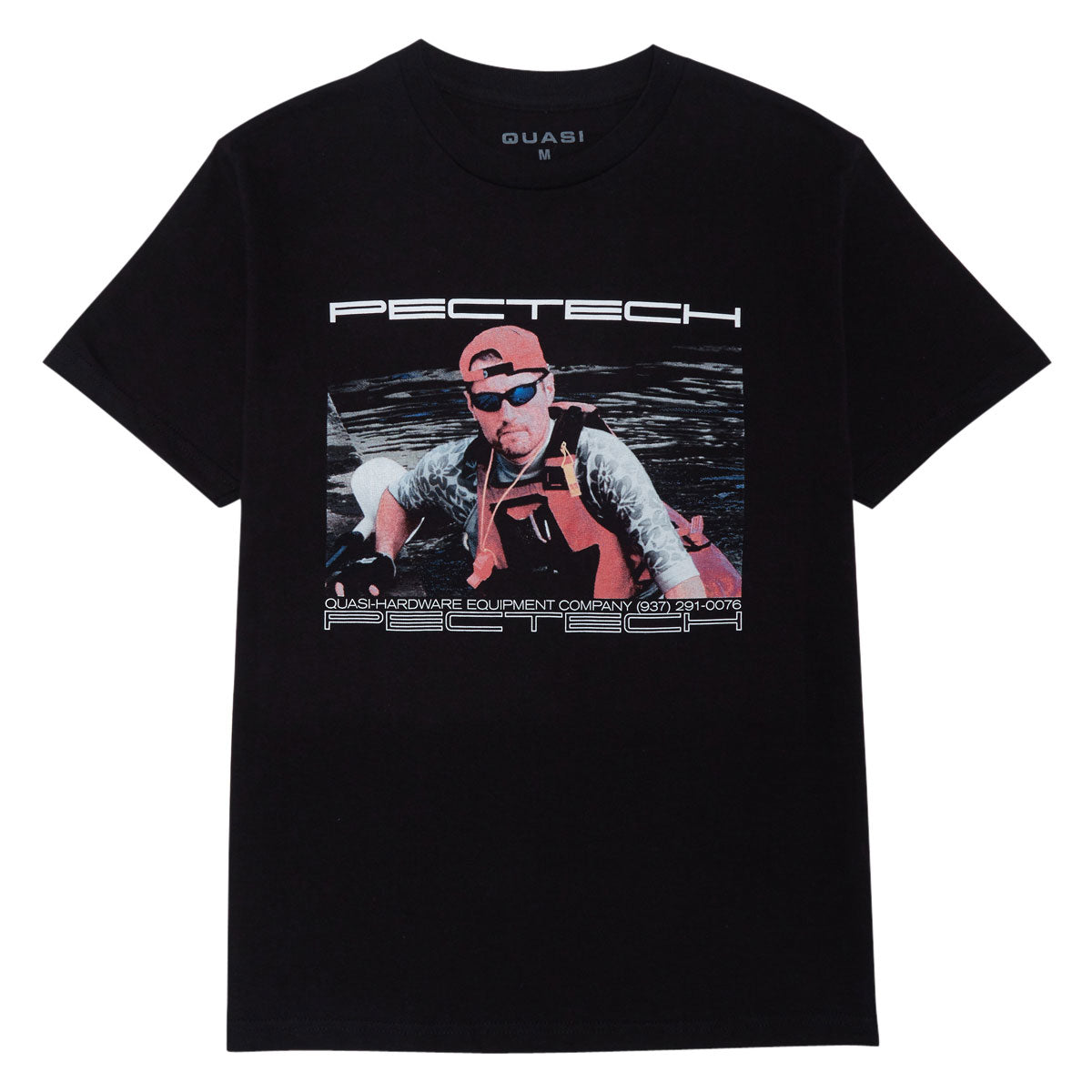 Quasi Pectech T-Shirt - Black