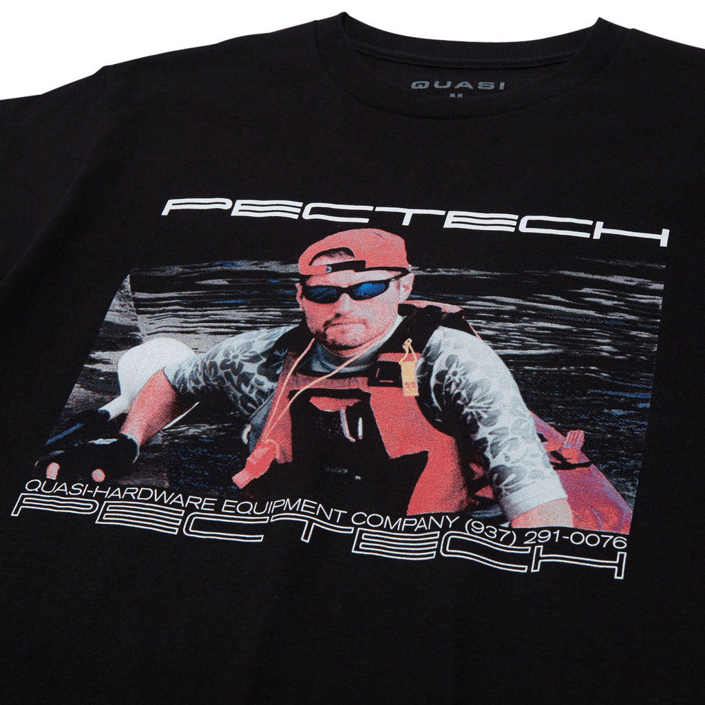 Quasi Pectech T-Shirt - Black