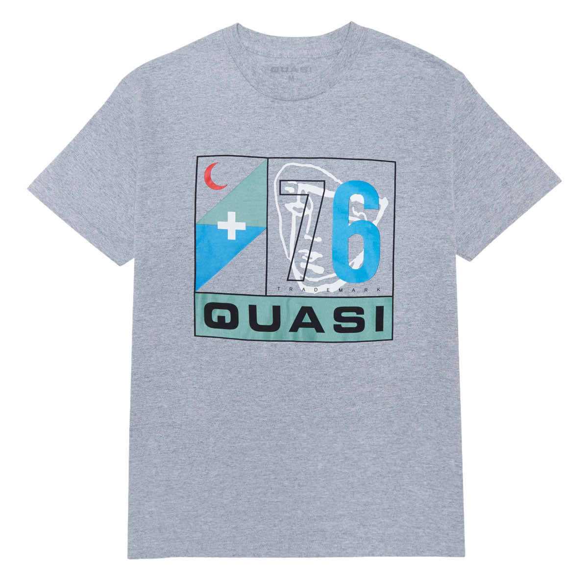 Quasi Runner T-Shirt - Heather Grey