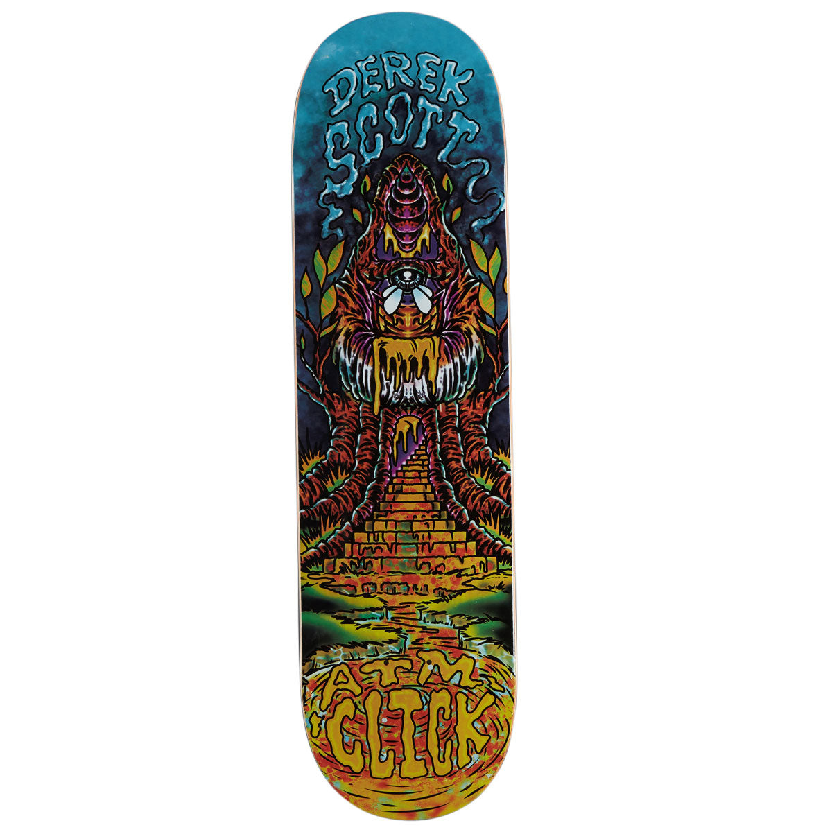 ATM Derek Scott Temple Skateboard Deck - 8.25"