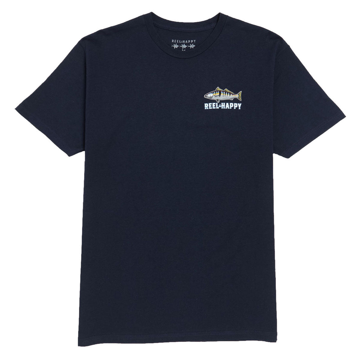 Reel Happy I See Ghosts T-Shirt - Navy