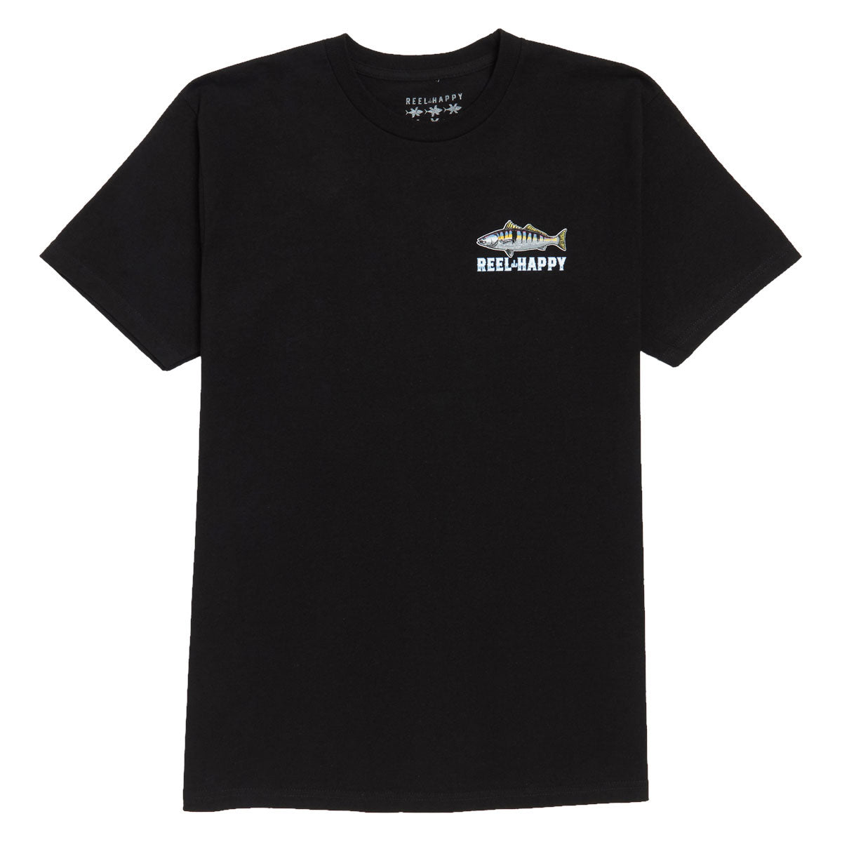Reel Happy I See Ghosts T-Shirt - Black