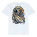 Reel Happy Fish & Bones T-Shirt - White