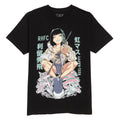 Reel Happy Nijimasu T-Shirt - Black