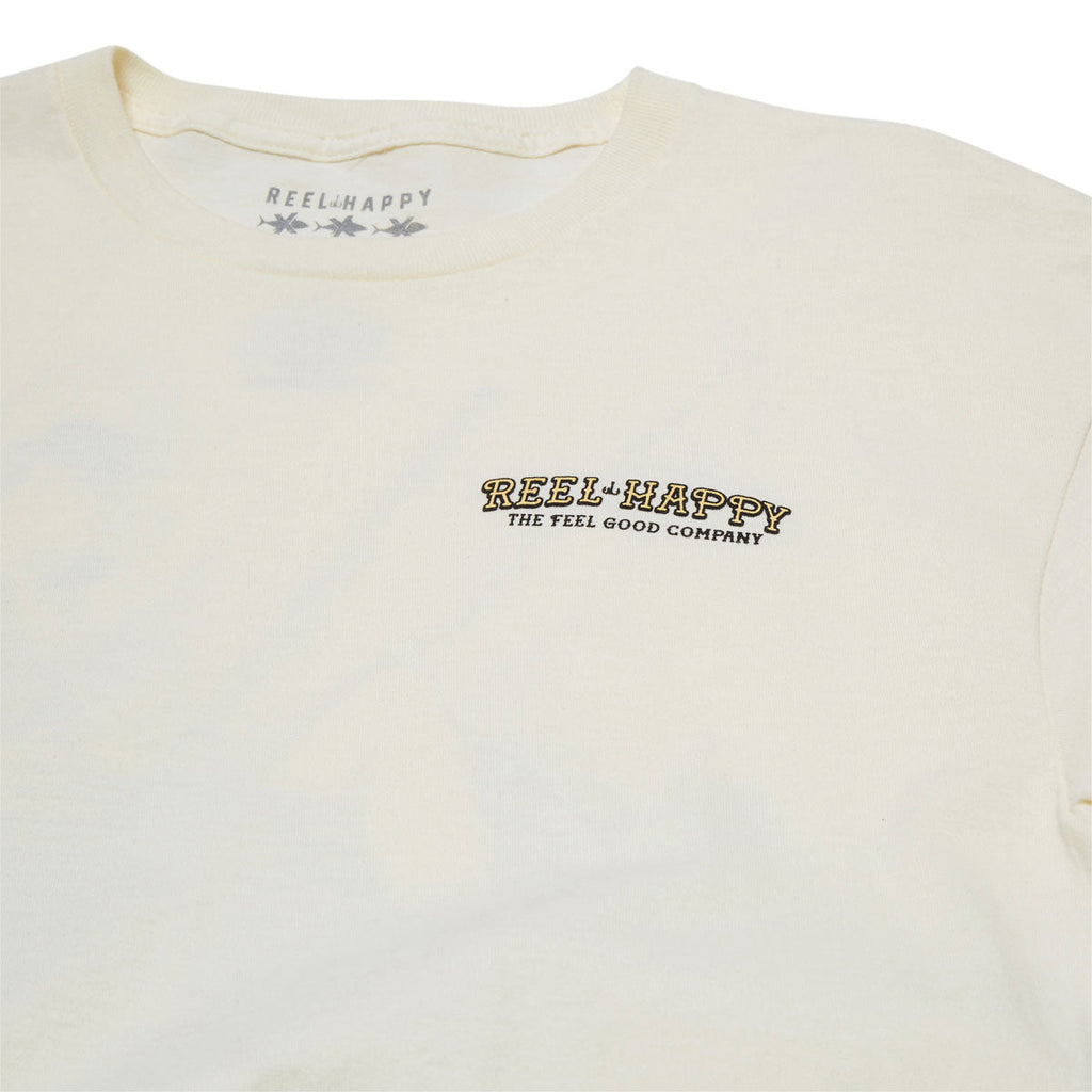 Reel Happy Easy Life T-Shirt - Natural