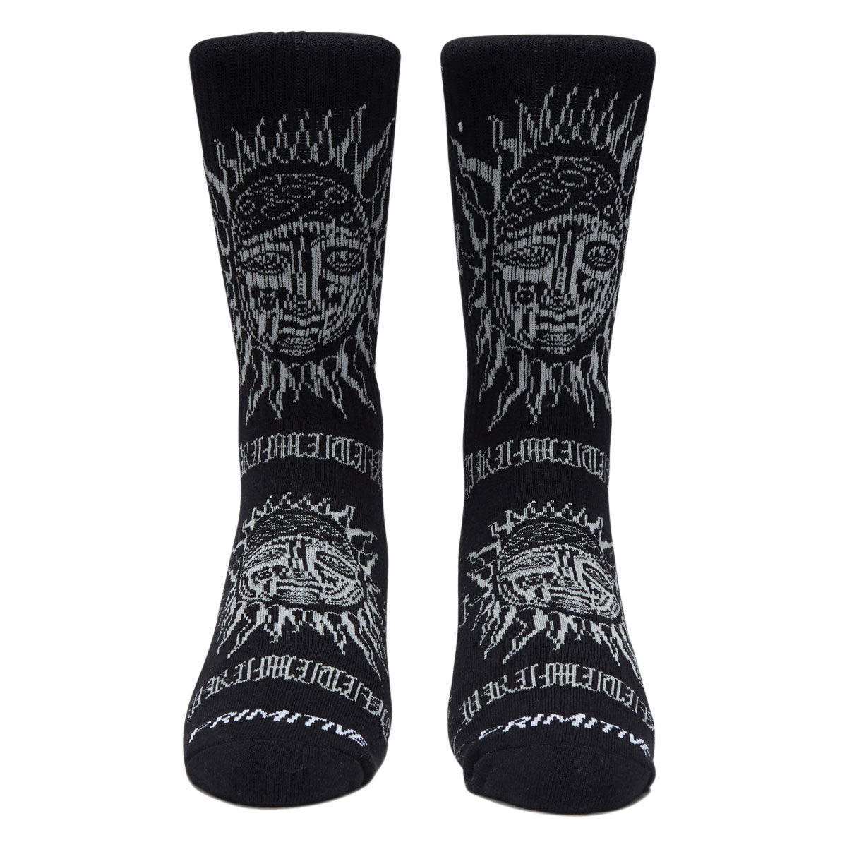 Primitive x Sublime Day Shift Socks - Black