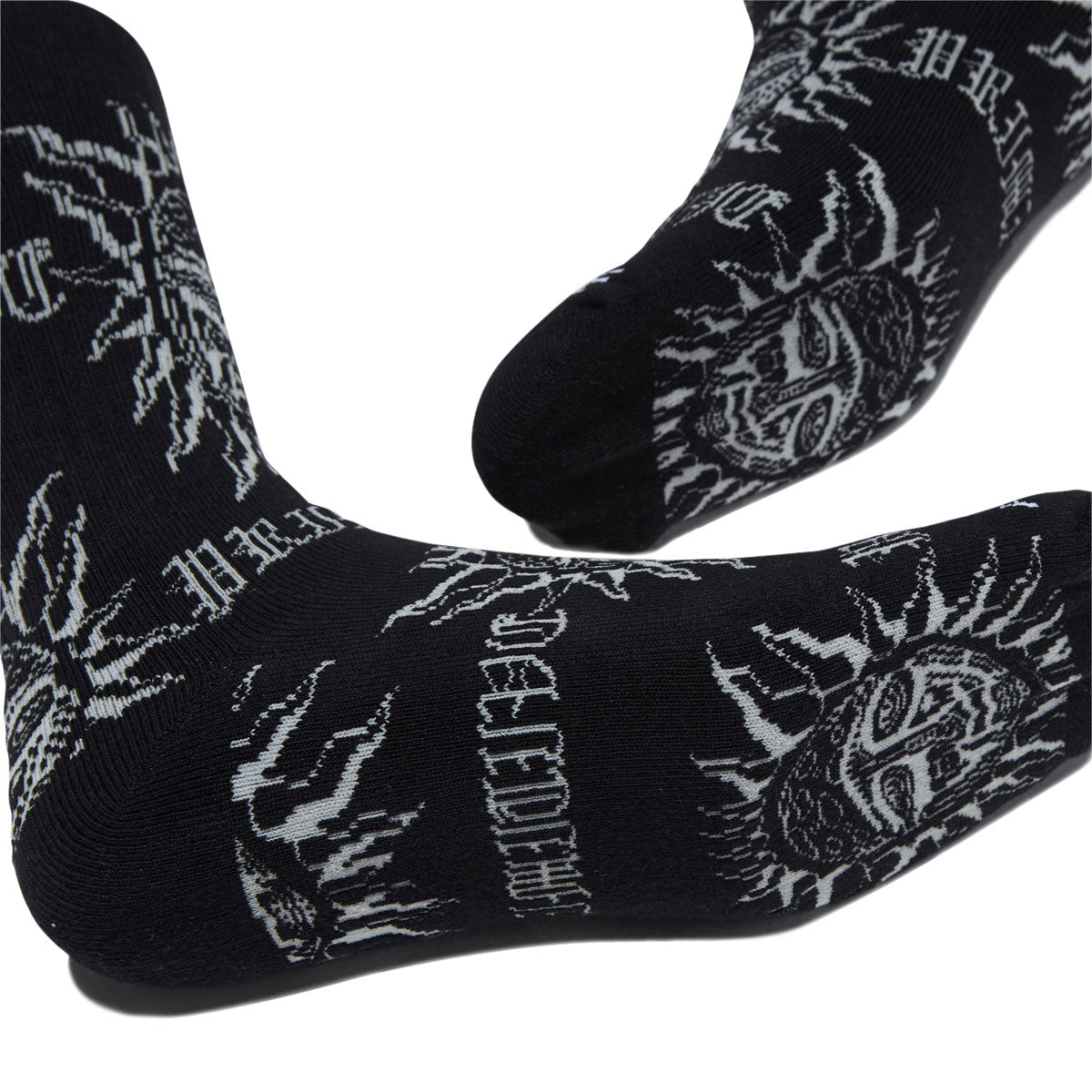 Primitive x Sublime Day Shift Socks - Black