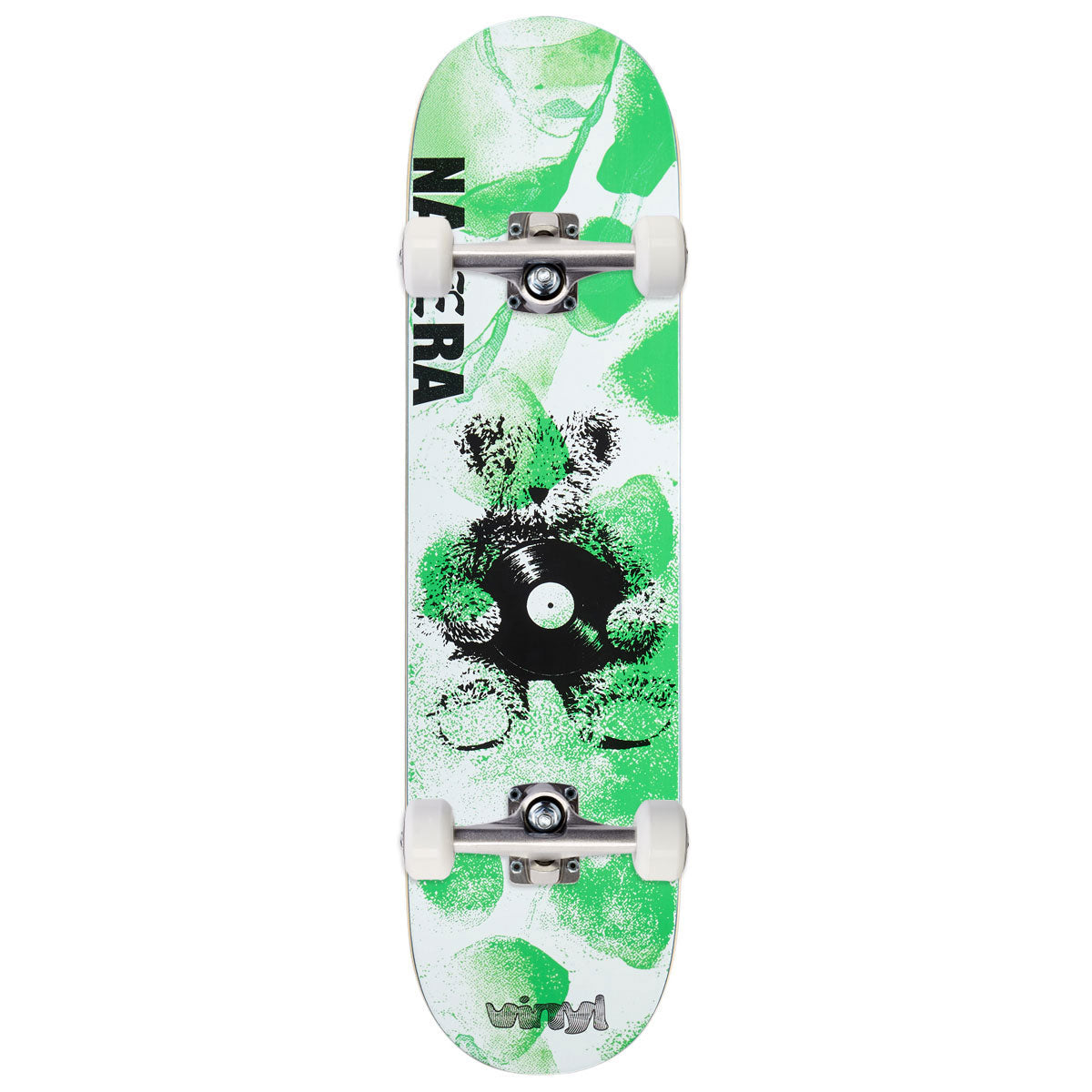 Vinyl Najera Bear Record Skateboard Complete - 8.125"