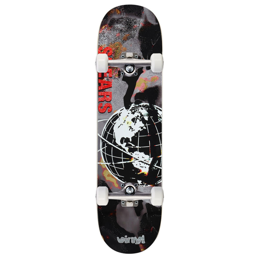 Vinyl Spears Globe Skateboard Complete - 8.25"