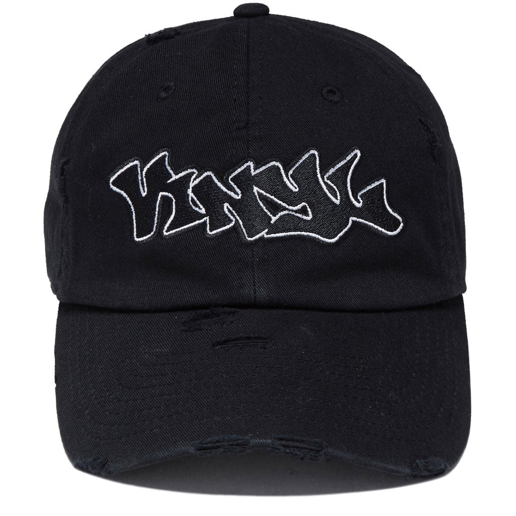 Vinyl Graffiti Dad Hat - Washed Black