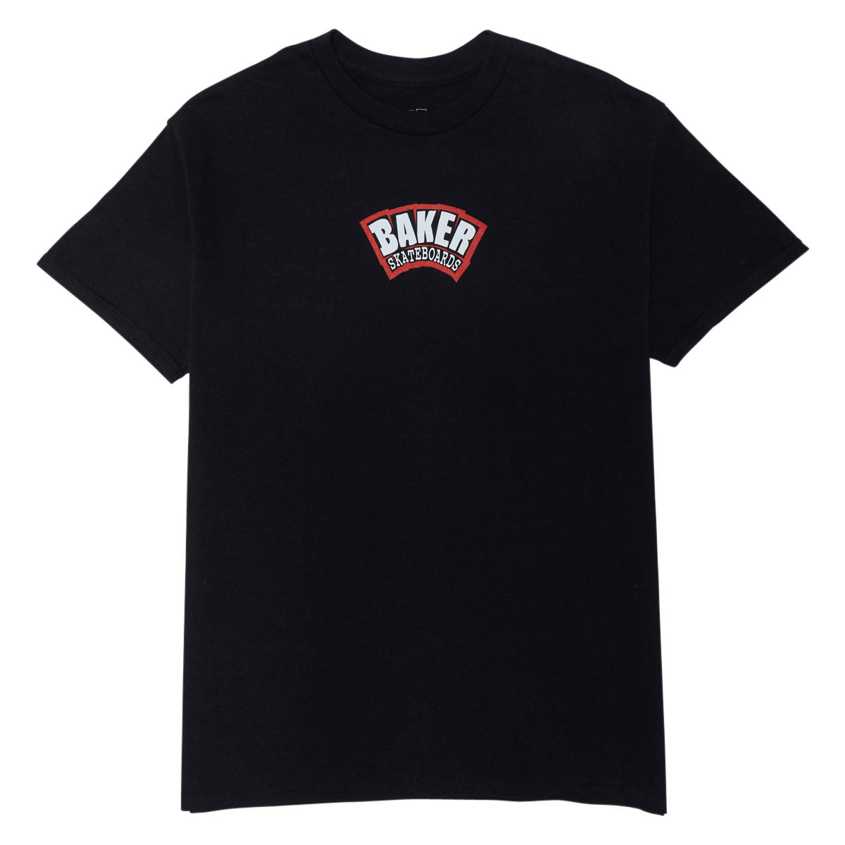 Baker Arch Logo T-Shirt - Black/Red