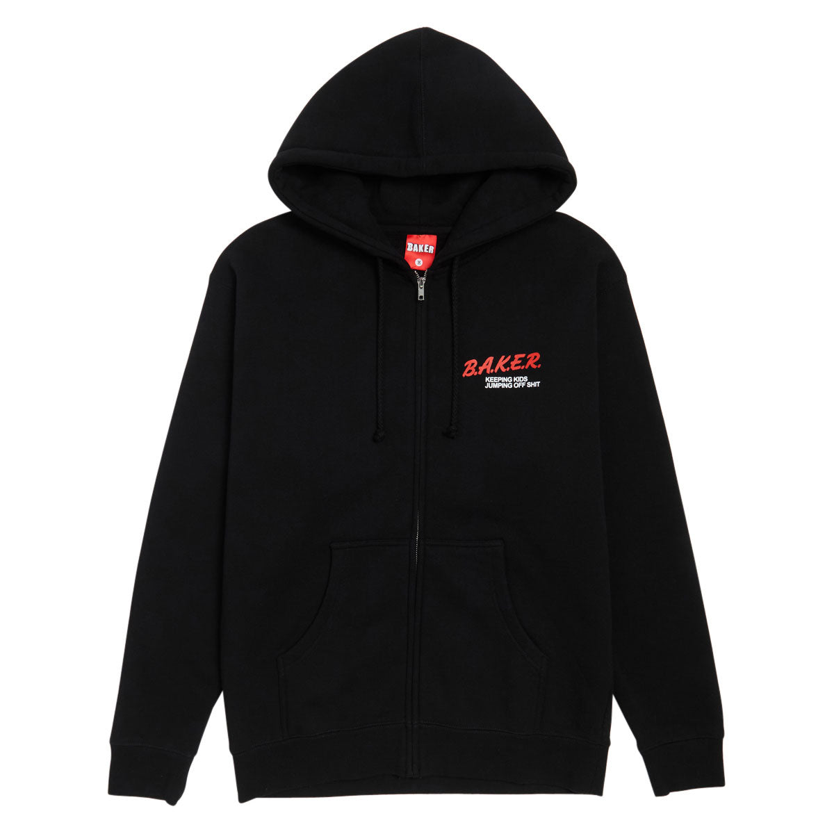 Baker Narc Zip-Up Hoodie - Black