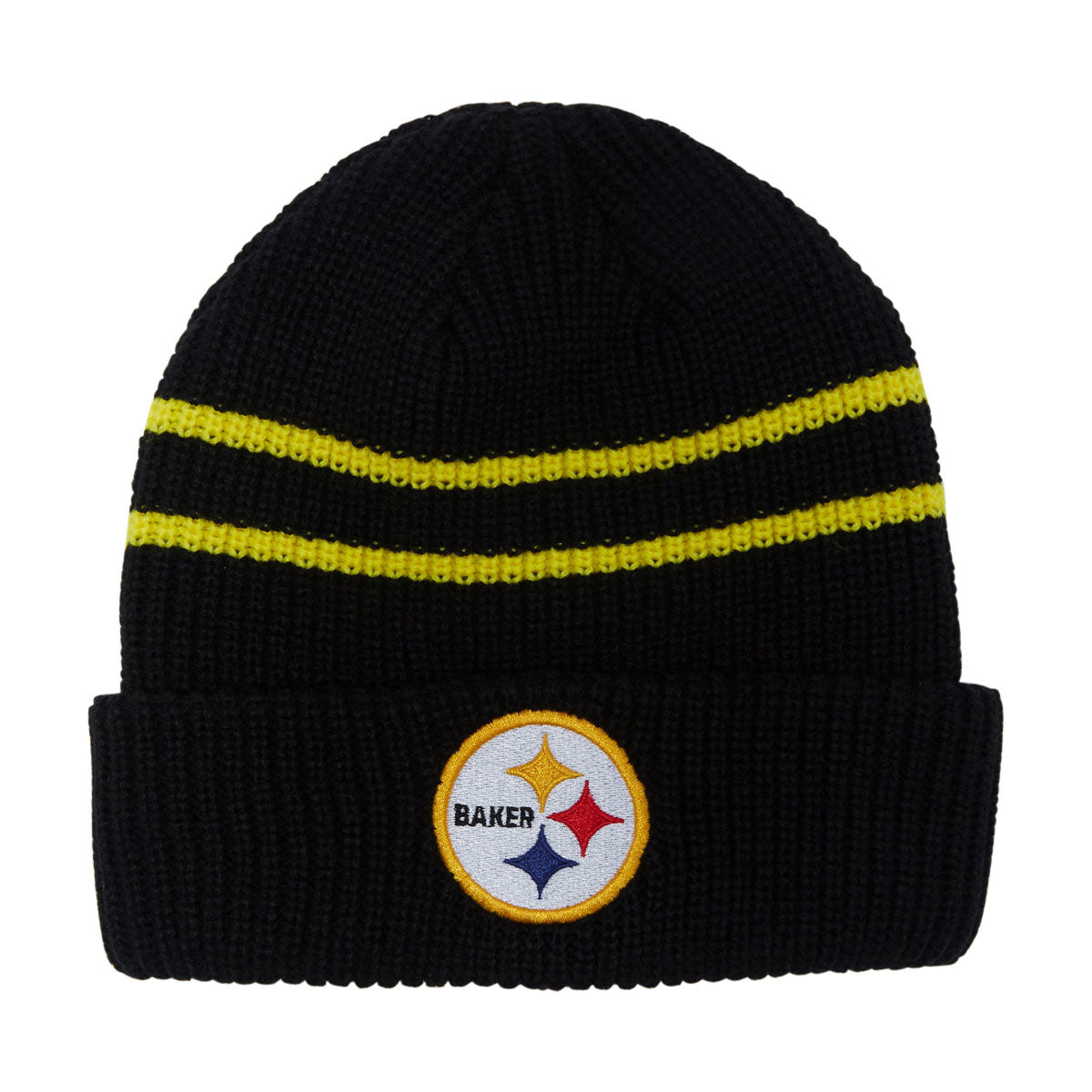 Baker Stealing Beanie - Black/Yellow