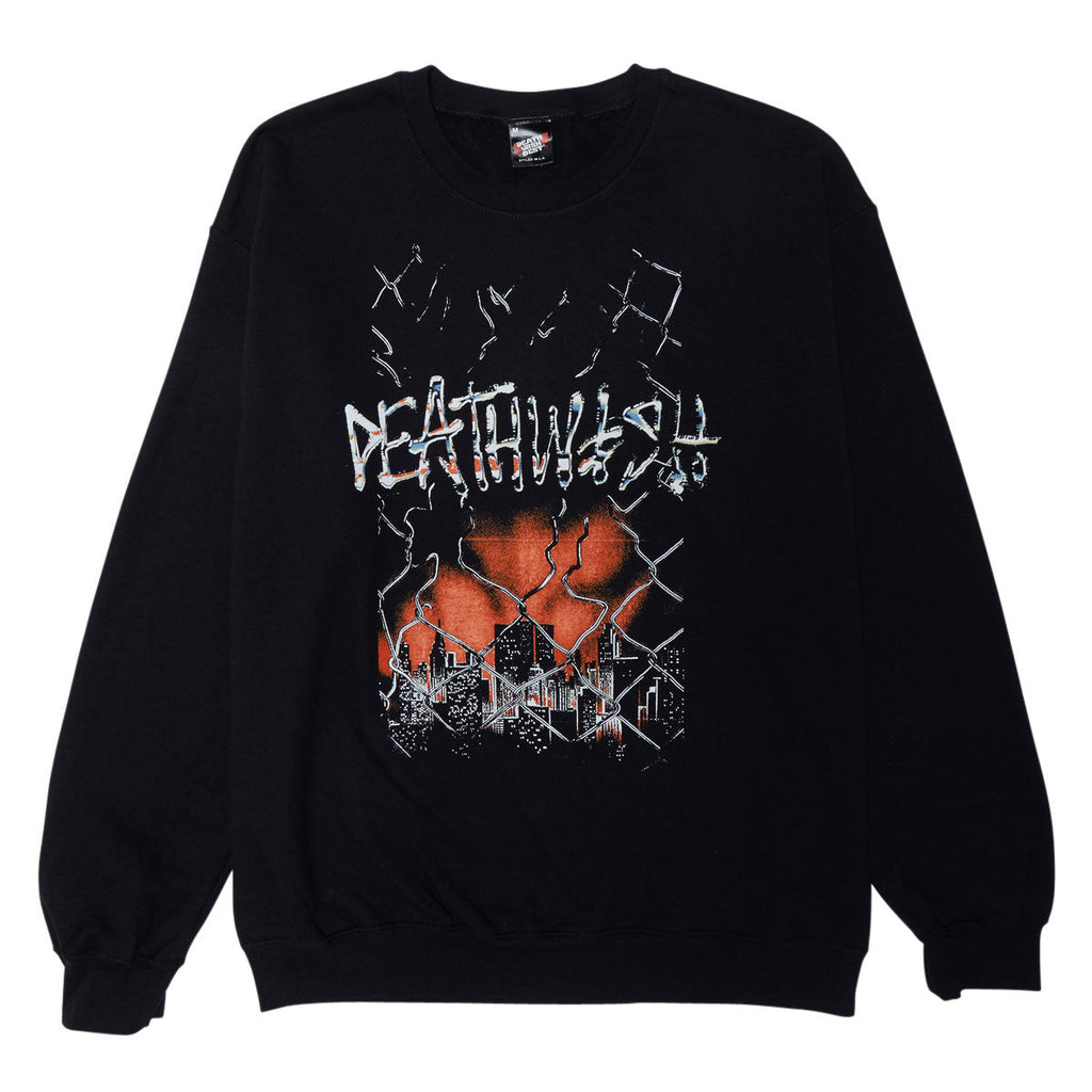 Deathwish Warriors Crewneck Sweatshirt - Black
