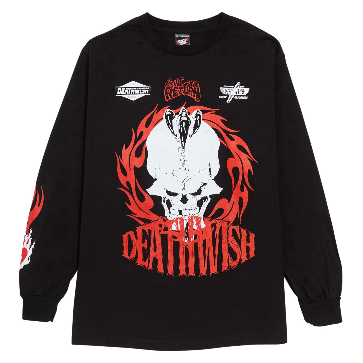 Deathwish Death Race Long Sleeve T-Shirt - Black