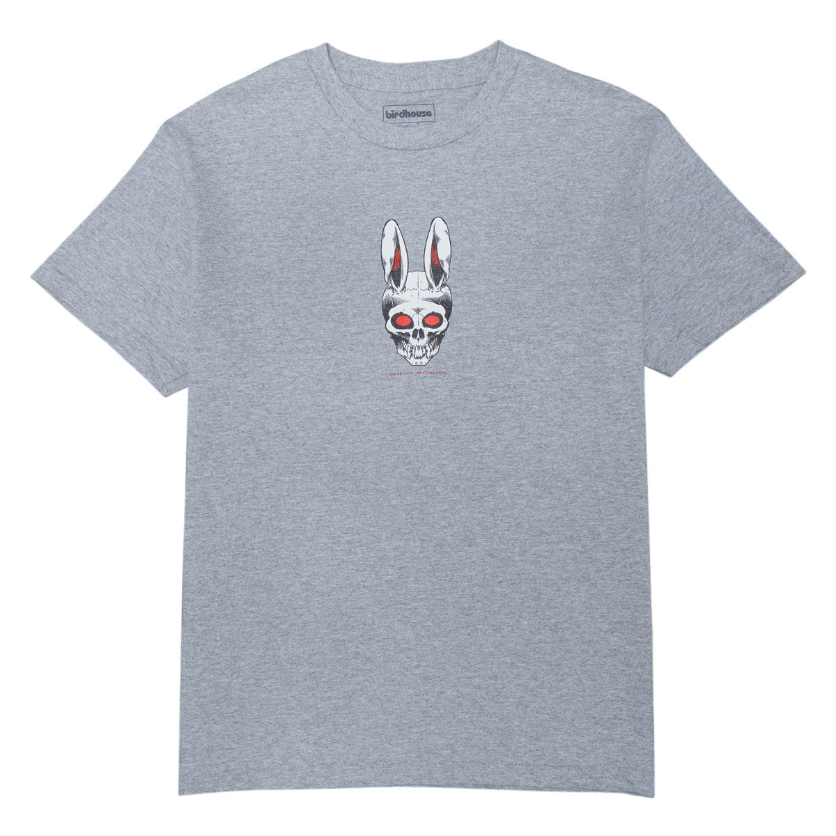 Birdhouse Rabbit Skull T-Shirt - Heather