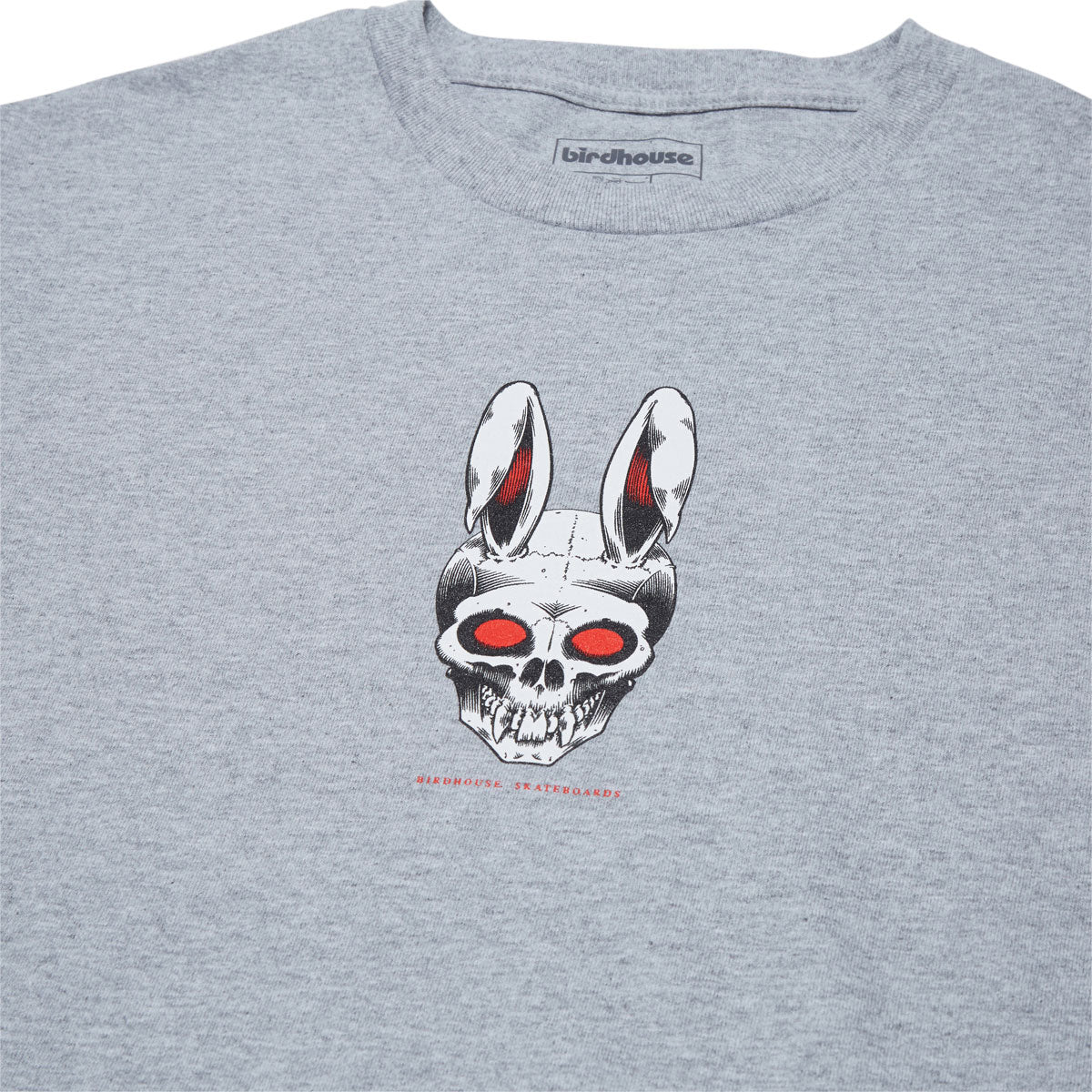 Birdhouse Rabbit Skull T-Shirt - Heather