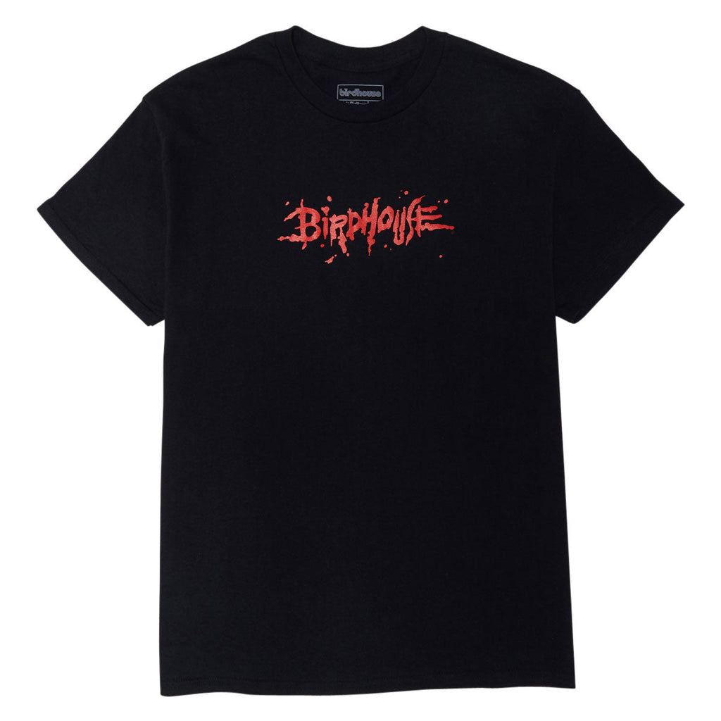 Birdhouse Splatter T-Shirt - Black
