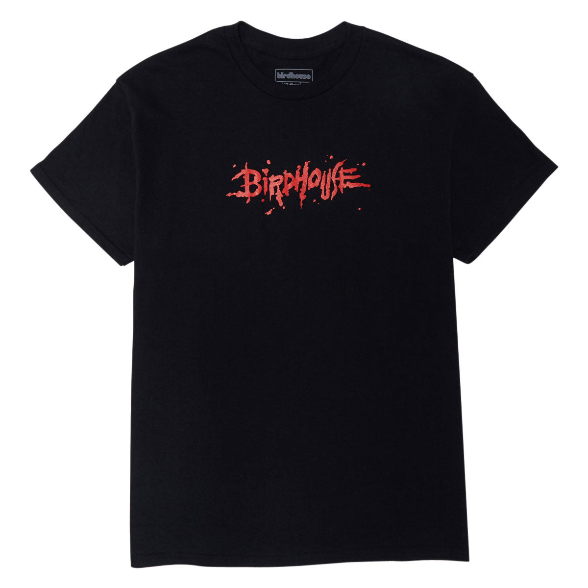 Birdhouse Splatter T-Shirt - Black
