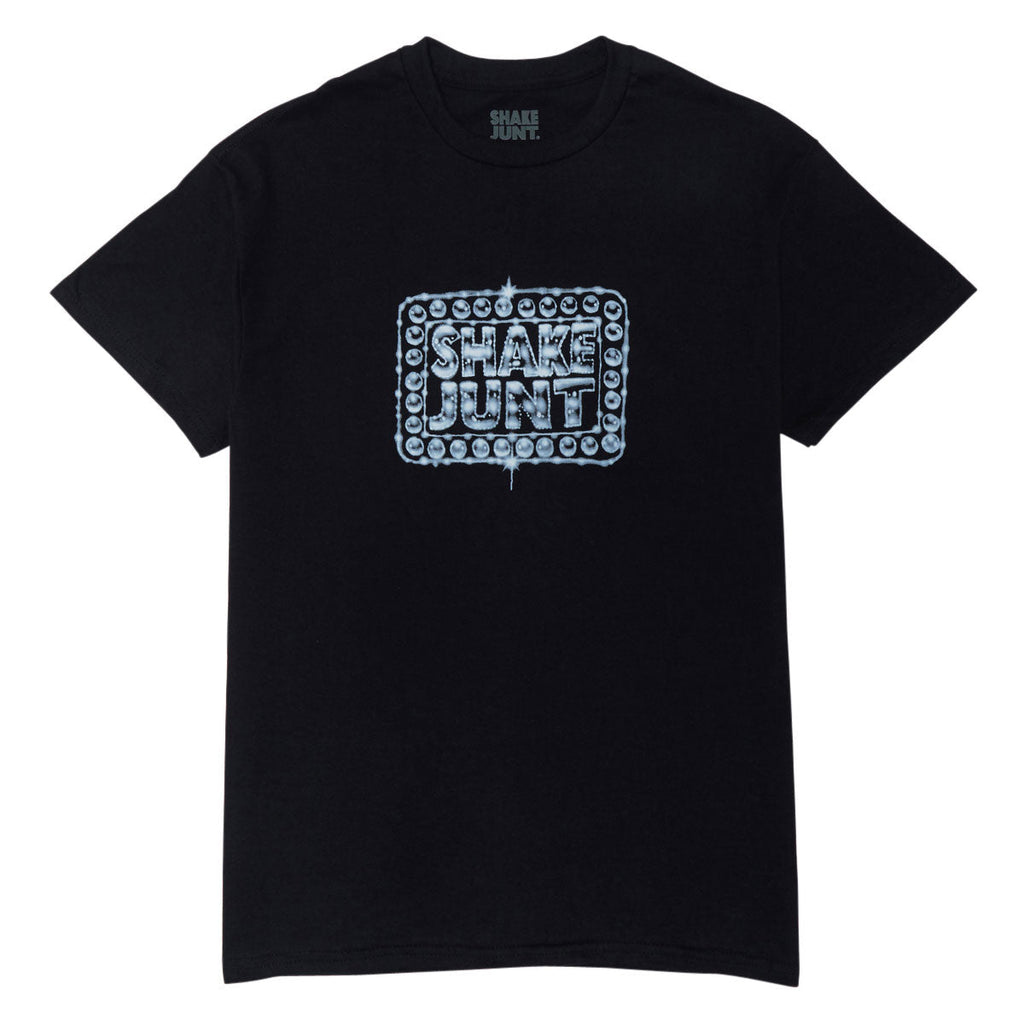 Shake Junt Box Logo Gal T-Shirt - Black