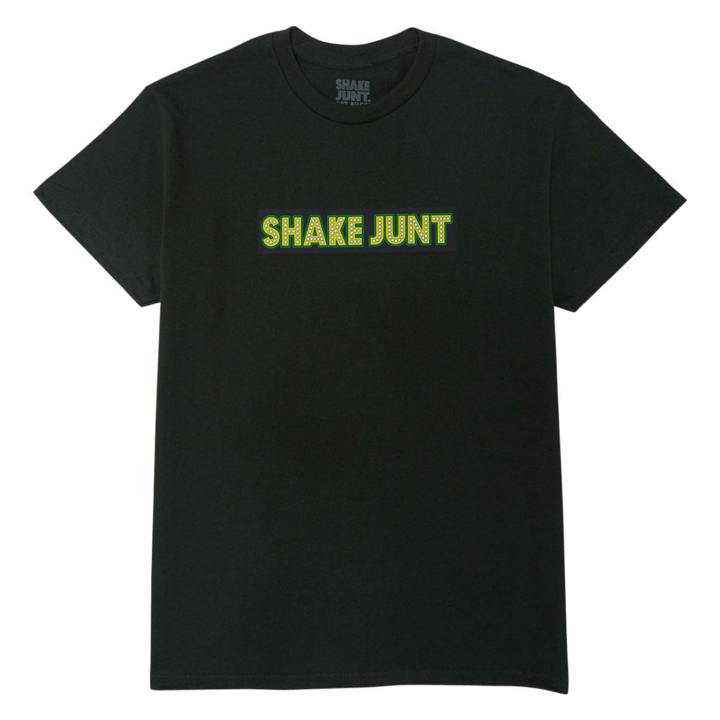 Shake Junt Stretch Sticker T-Shirt - Forest Green