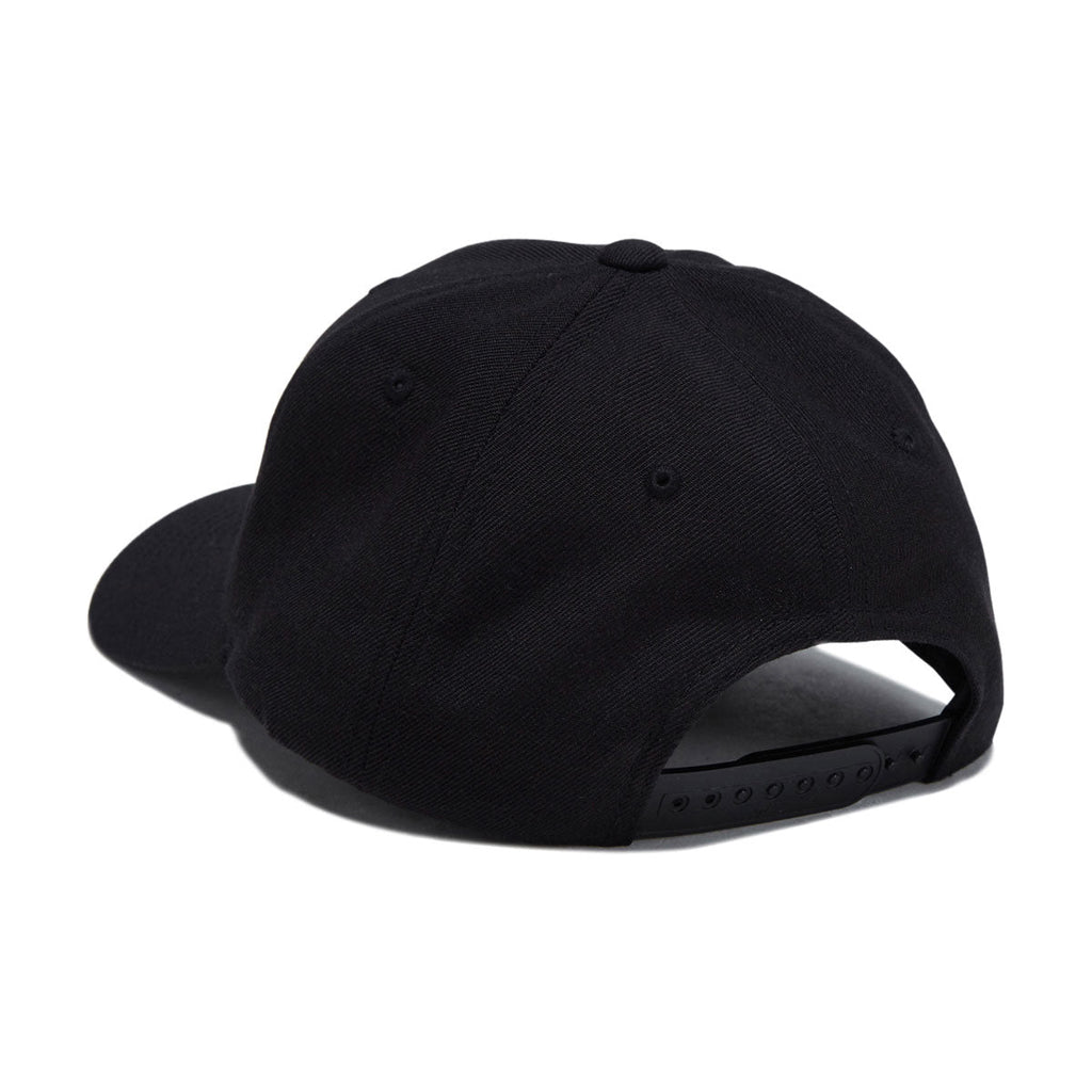 Shake Junt Stretch Logo Snapback Hat - Black