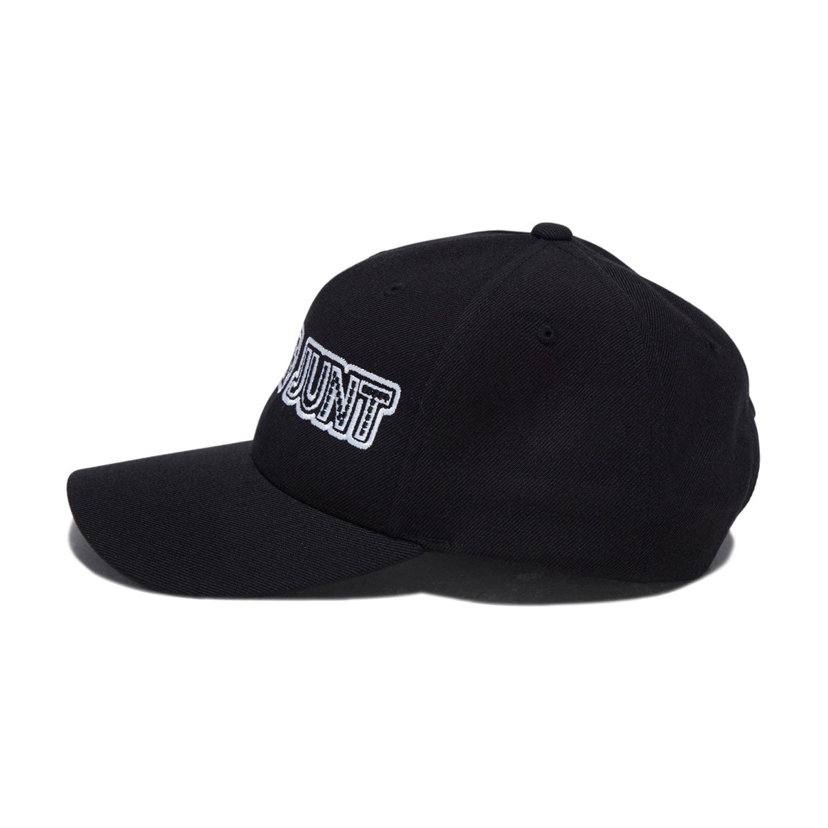 Shake Junt Stretch Logo Snapback Hat - Black