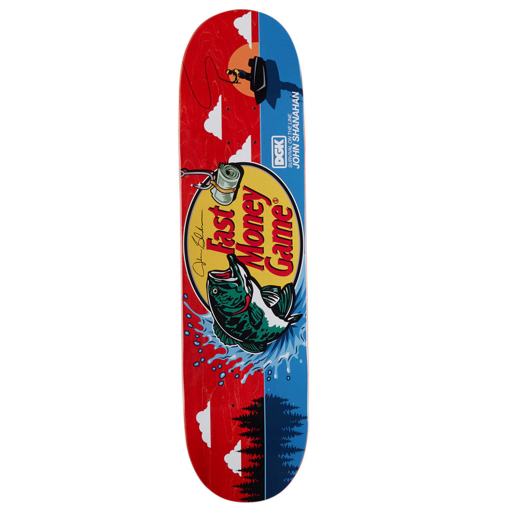 DGK Fast Money Shanahan Skateboard Deck - 7.80"