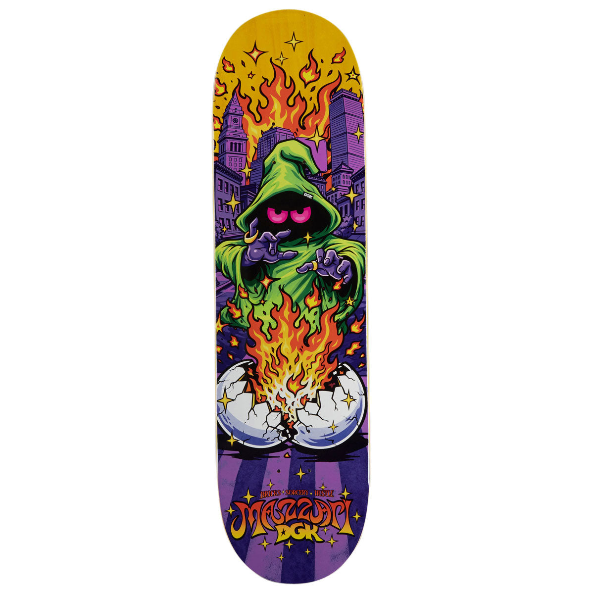 DGK Bricks & Sorcery Mazzari Skateboard Deck - 8.38"