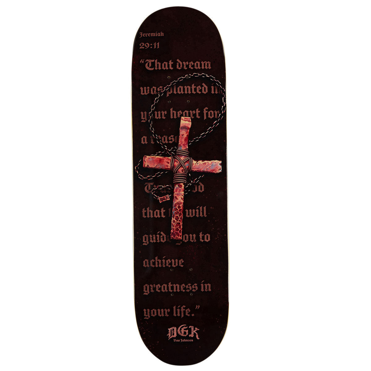 DGK Rapture Boo Skateboard Deck - 8.25"
