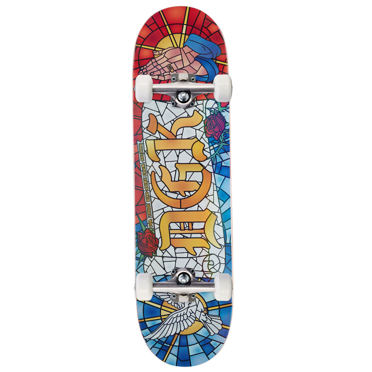 DGK Cathedral Holographic Skateboard Complete - 8.50"