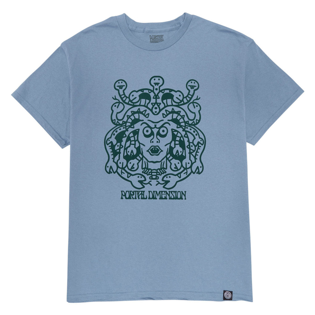 Portal Dimension Medusa T-Shirt - Light Blue