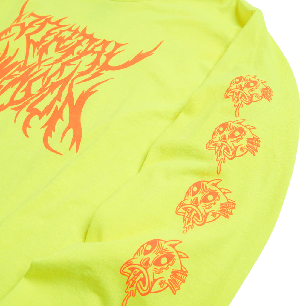 Portal Dimension Drool Long Sleeve T-Shirt - Yellow