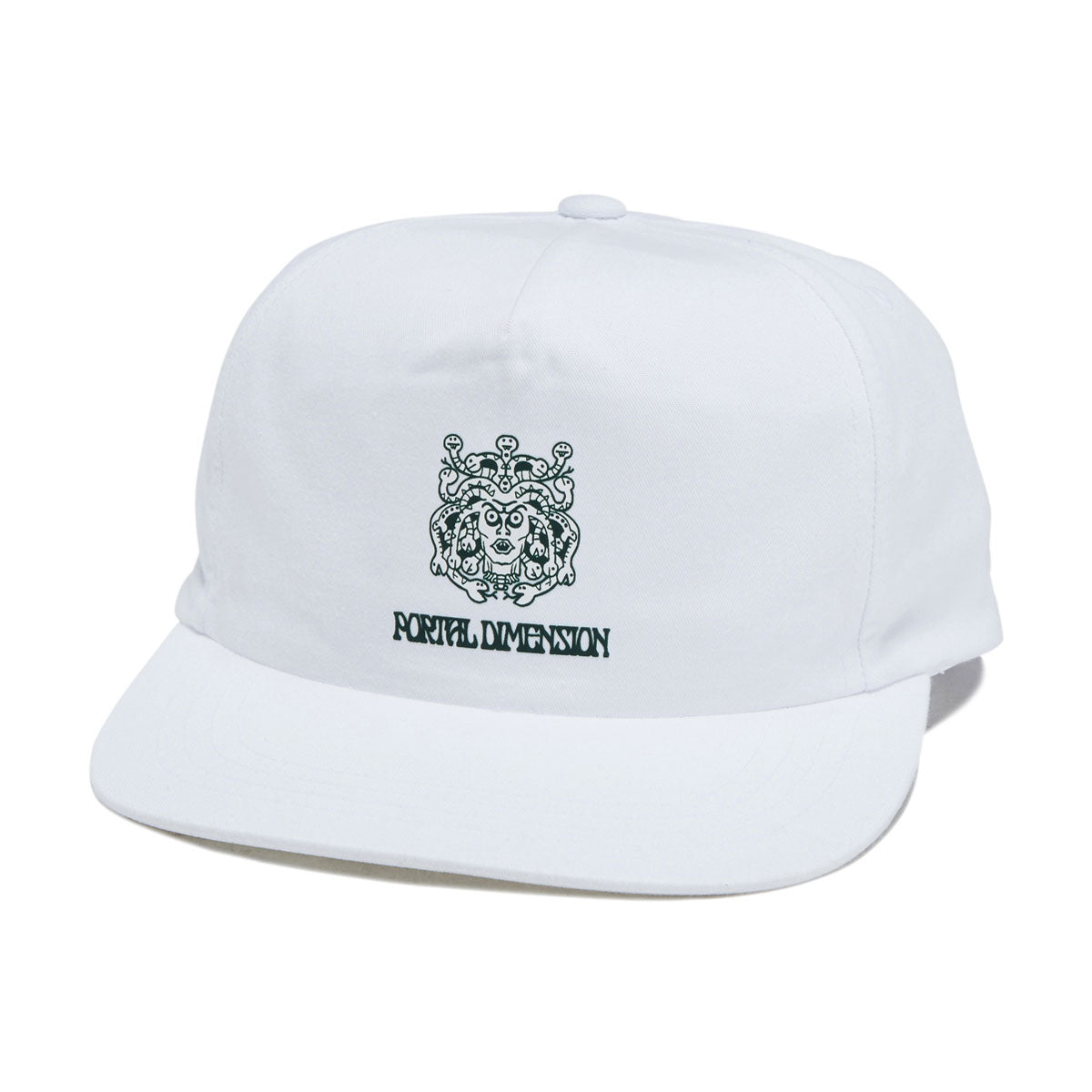 Portal Dimension Medusa Hat - White