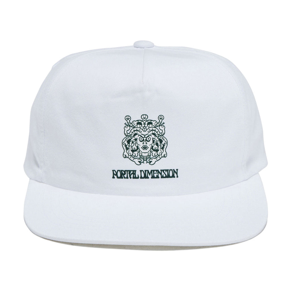 Portal Dimension Medusa Hat - White