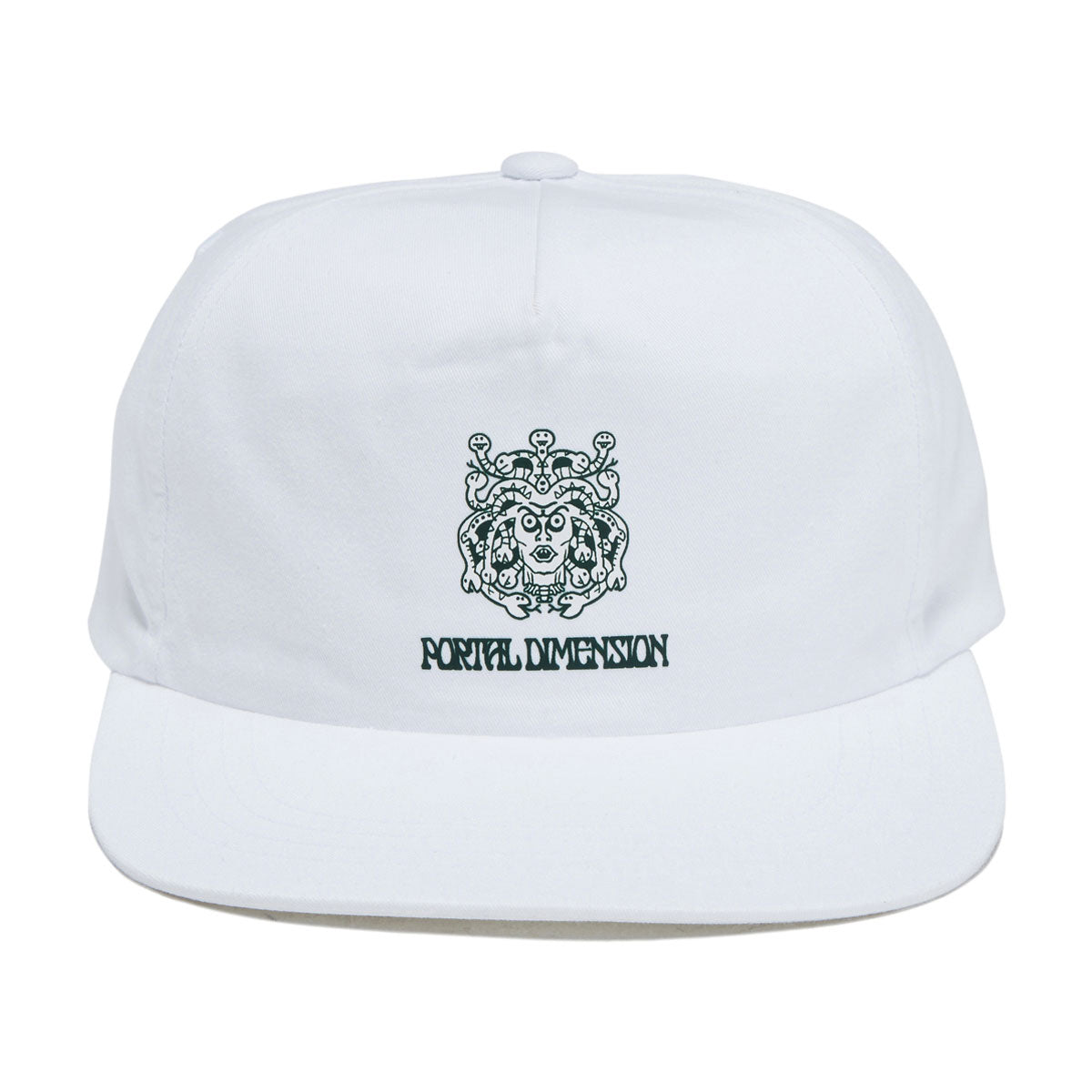 Portal Dimension Medusa Hat - White