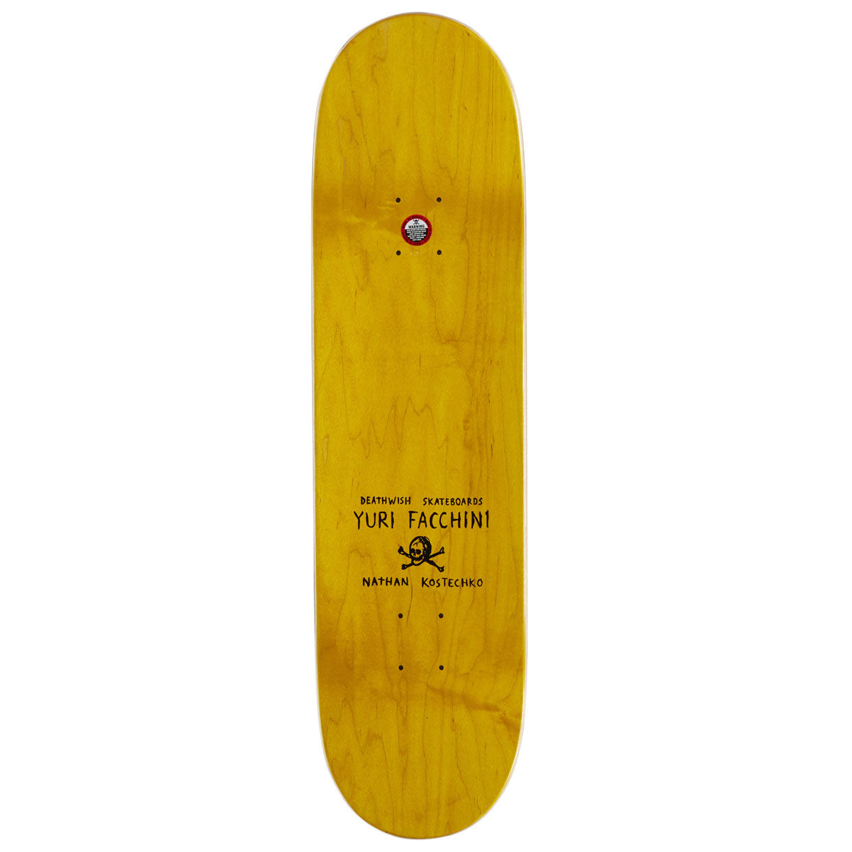 Deathwish Yuri Facchini Onca-Pintada Skateboard Deck - 8.50"