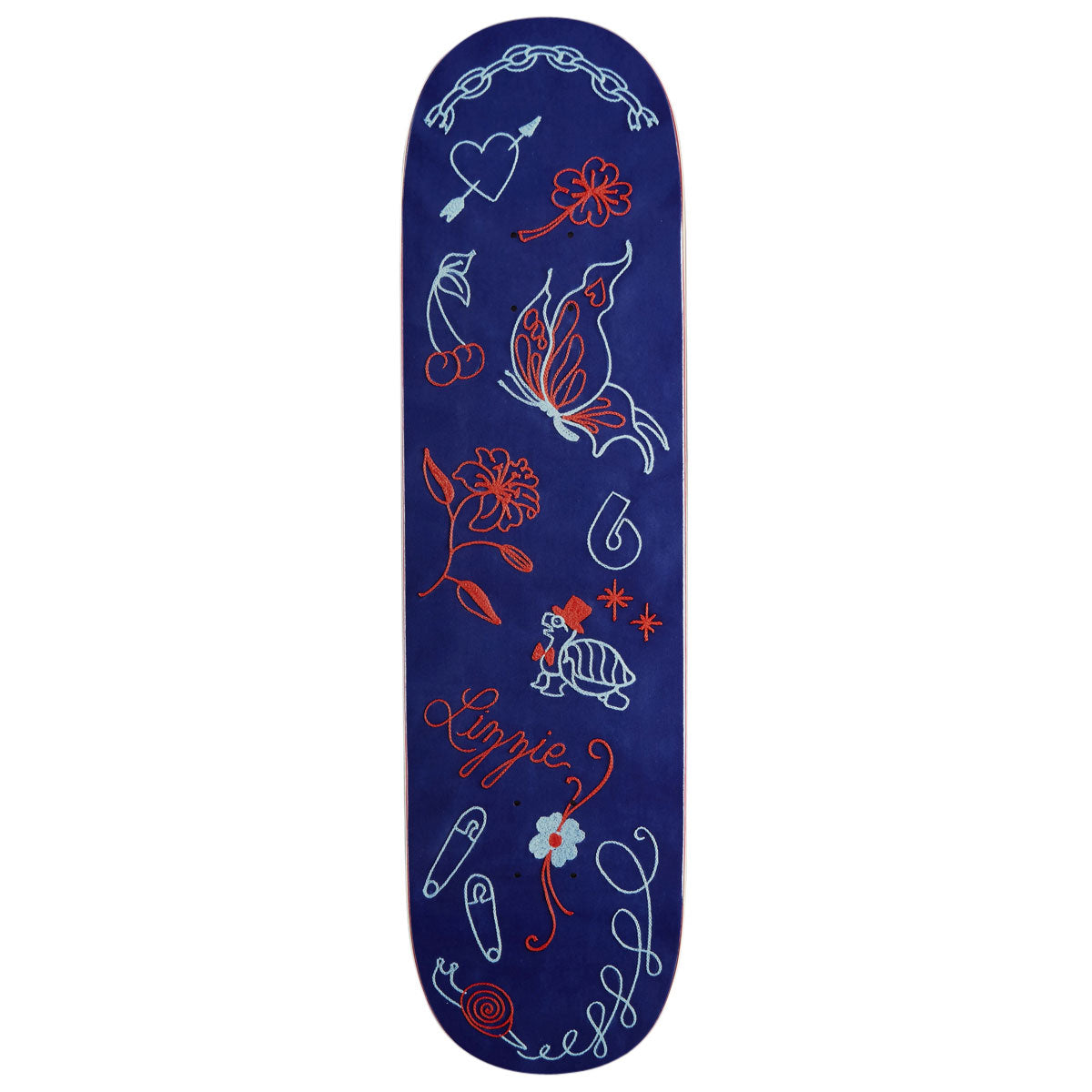 Birdhouse Lizzie Armanto Stitched Skateboard Deck - 8.25"