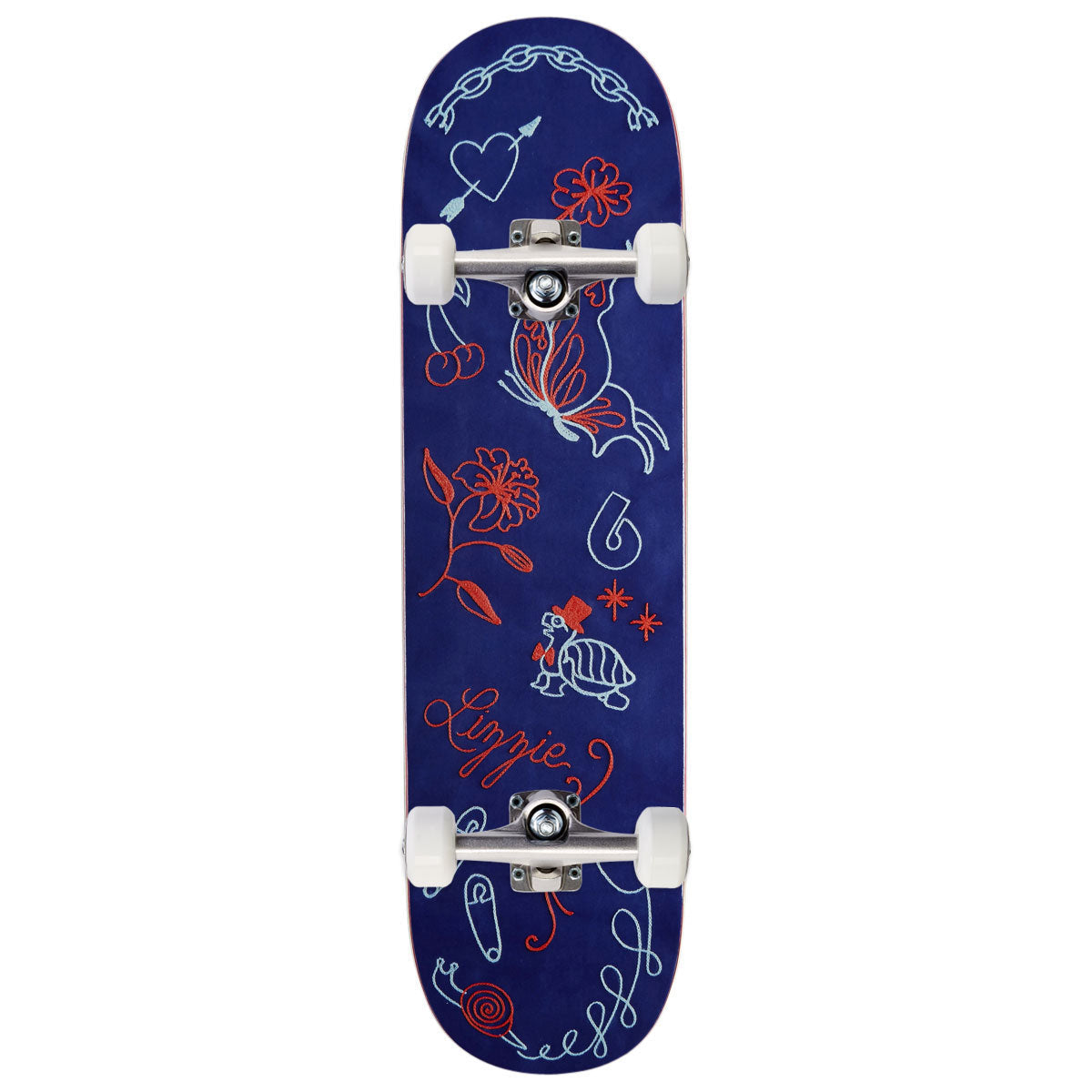 Birdhouse Lizzie Armanto Stitched Skateboard Complete - 8.25"