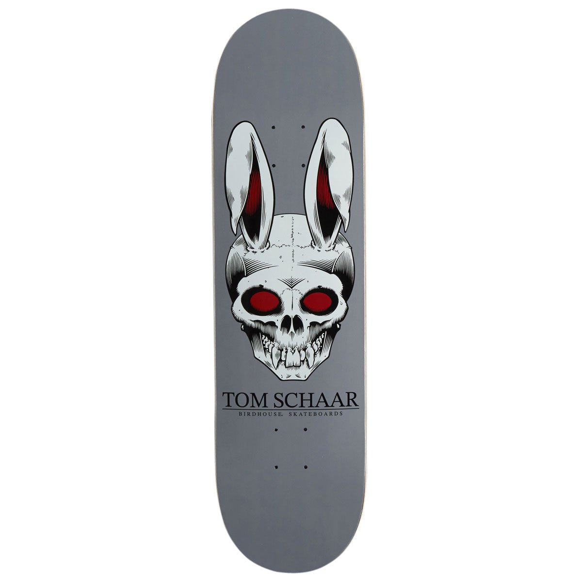 Birdhouse Tom Scharr Rabbit Skull Skateboard Deck - 8.38"